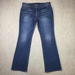 Lucky Brand Lolita Boot Jeans Womens 14/32 Blue Med Wash Denim 34x30 NEW Stretch